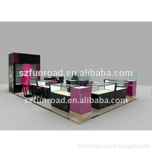 Jewelry Decoration Shop Furniture Display Kiosk Design